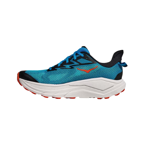 Hoka Challenger 8 - נעלי ספורט גברים הוקה צ'אלנג'ר 8 בצבע כחול סקי/לבן תמונה משנית