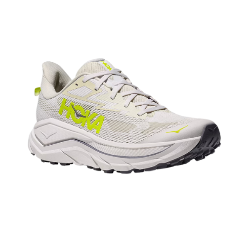 Hoka Challenger 8 - נעלי ספורט גברים הוקה צ'אלנג'ר 8 בצבע לבן/נאון סיטרוס