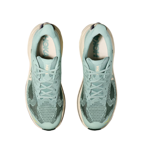 Hoka Challenger Wide 8 - נעלי ספורט גברים הוקה צ'אלנג'ר 8 רחבות בצבע ירוק ג'ייד/כמהין