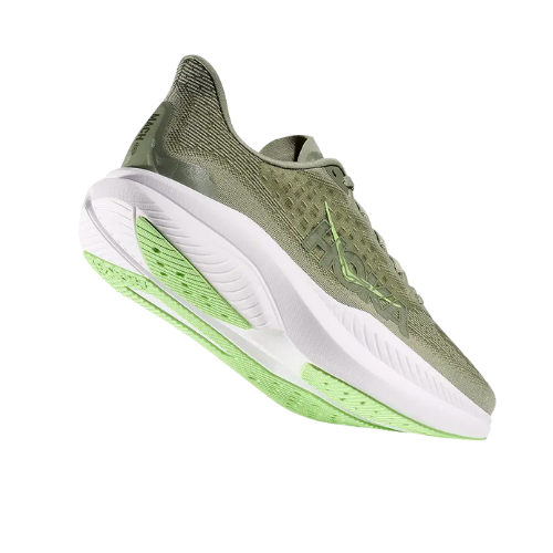 HOKA MACH 6 - נעלי ספורט לגברים הוקה מאך 6 בצבע ירקרק