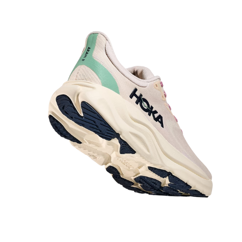HOKA Arahi Wide 8 - נעלי ספורט נשים הוקה ארהי 8 רחבות בצבע קרם ורדים/אלבסטר
