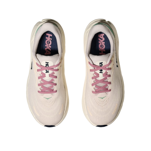 HOKA Arahi Wide 8 - נעלי ספורט נשים הוקה ארהי 8 רחבות בצבע קרם ורדים/אלבסטר