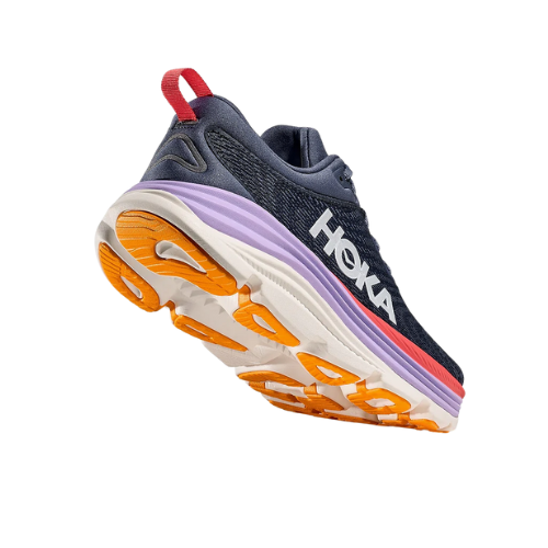 HOKA Gaviota Wide 5 - נעלי ספורט נשים הוקה גביוטה 5 רחבות בצבע עוגן/אשכולית תמונה משנית