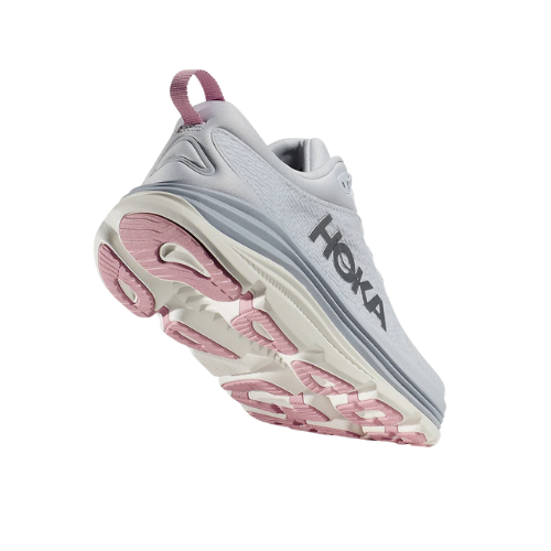 HOKA Gaviota Wide 5 - נעלי ספורט נשים הוקה גביוטה 5 רחבות בצבע קרח ים/ורוד תמונה משנית