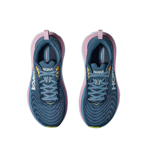 HOKA Gaviota Wide 5 - נעלי ספורט נשים הוקה גביוטה 5 רחבות בצבע כחול צל/צהבהב