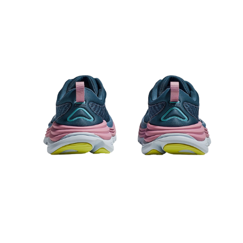 HOKA Gaviota Wide 5 - נעלי ספורט נשים הוקה גביוטה 5 רחבות בצבע כחול צל/צהבהב