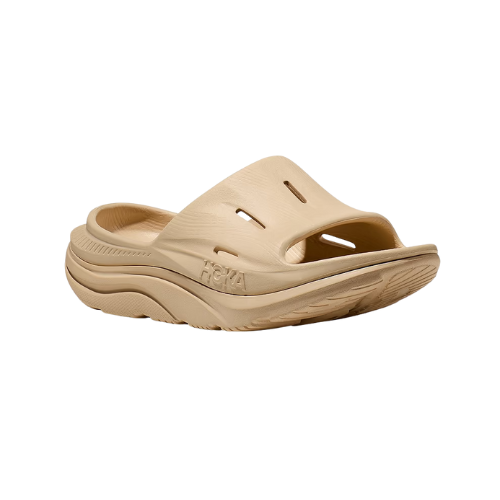 ORA RECOVERY SLIDE - כפכפי אורה סלייד בצבע חול