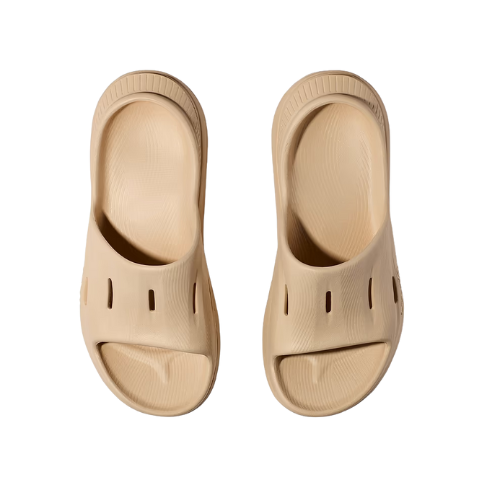 ORA RECOVERY SLIDE - כפכפי אורה סלייד בצבע חול