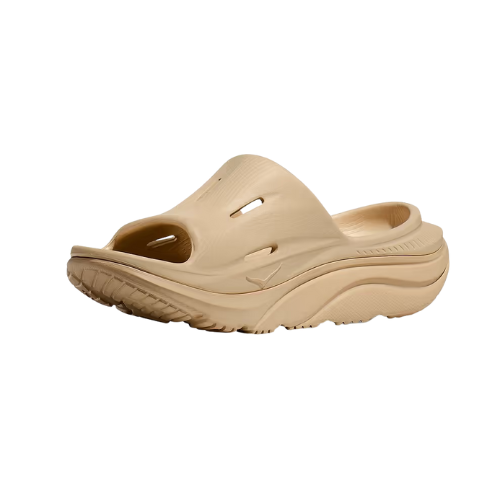 ORA RECOVERY SLIDE - כפכפי אורה סלייד בצבע חול