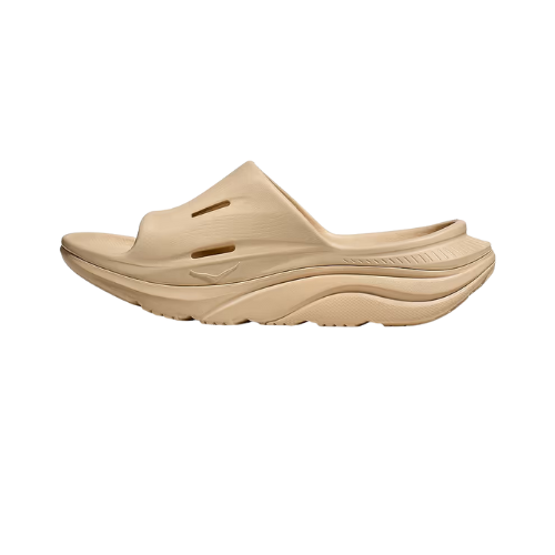 ORA RECOVERY SLIDE - כפכפי אורה סלייד בצבע חול