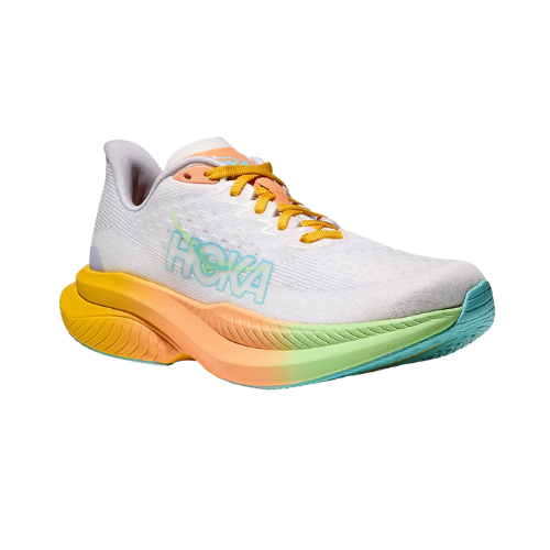 HOKA MACH 6 - נעלי ספורט לנשים הוקה מאך 6 בצבע פרוסט/אור כוכבים