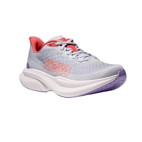 HOKA MACH 6 - נעלי ספורט לנשים הוקה מאך 6 בצבע ורוד דמדומים/שחף
