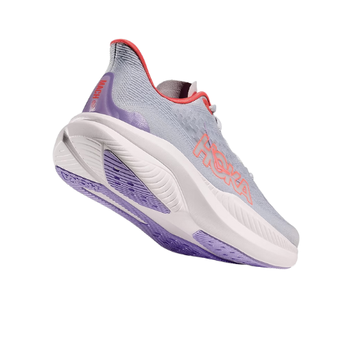 HOKA MACH 6 - נעלי ספורט לנשים הוקה מאך 6 בצבע ורוד דמדומים/שחף תמונה משנית