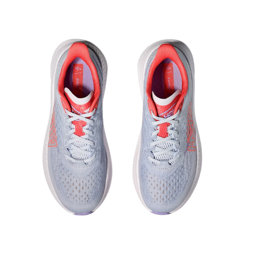 HOKA MACH 6 - נעלי ספורט לנשים הוקה מאך 6 בצבע ורוד דמדומים/שחף