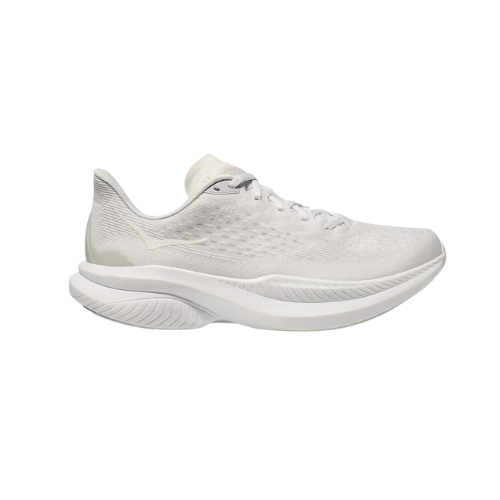 HOKA MACH 6 - נעלי ספורט לגברים הוקה מאך 6 בצבע לבן