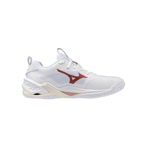 Mizuno WAVE STEALTH NEO 2 נעלי אינדור לנשים דגם בצבע לבן Translation missing: he.content.product_image_secondary