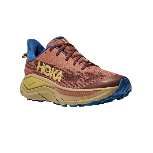 Hoka Challenger Wide 8 - נעלי ספורט גברים הוקה צ'אלנג'ר 8 רחבות בצבע מייפל/הל תמונה ראשית