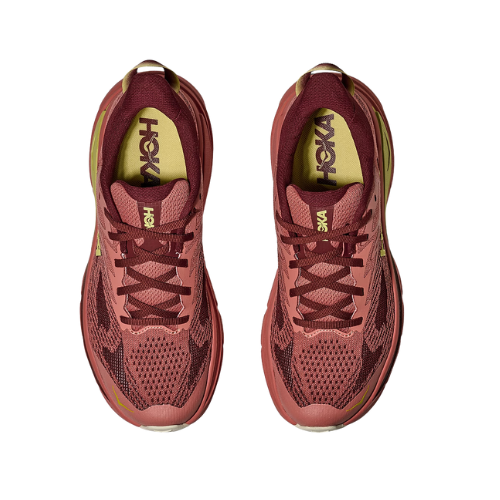 Hoka Challenger Wide 8 - נעלי ספורט נשים הוקה צ'אלנג'ר 8 רחבות בצבע בלאש/צ'דר כהה