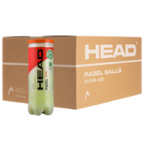 קרטון 72 כדורי פאדל - 3B HEAD PADEL