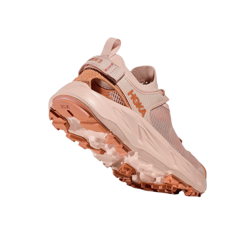 Hoka Hopara 2 - סנדלי טיולים נשים הוקה הופרה 2 בצבע קרם/צ'דר