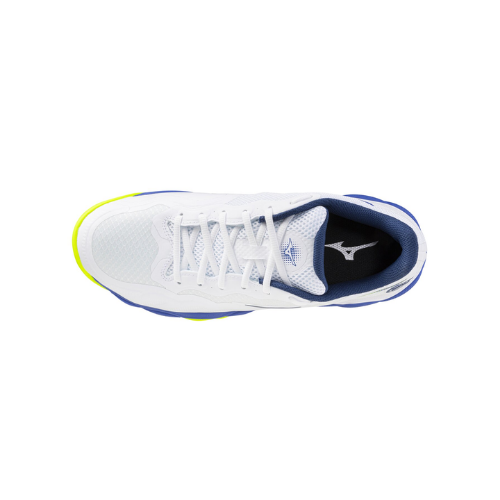 נעלי טניס לגברים בצבע לבן דגם Mizuno WAVE ENFORCE COURT AC