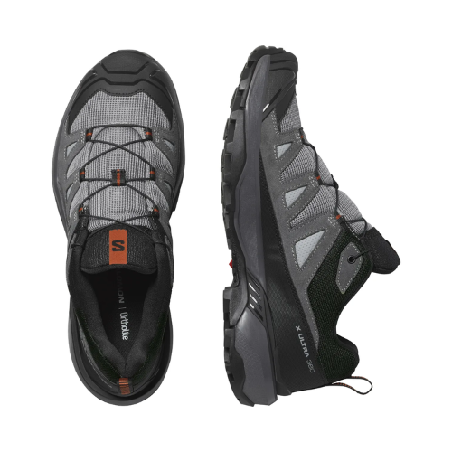 נעלי טיולים אטומות למים לנשים דגם X Ultra 360 Edge בצבע שחור
