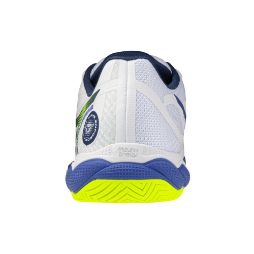 נעלי טניס לגברים בצבע לבן דגם Mizuno WAVE ENFORCE COURT AC