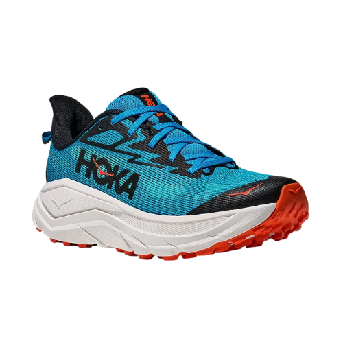 Hoka Challenger 8 - נעלי ספורט גברים הוקה צ'אלנג'ר 8 בצבע כחול סקי/לבן תמונה ראשית