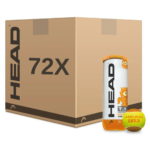 קרטון 72 כדורי טניס - Head TIP Orange