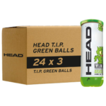 קרטון 24 קופסאות 3 כדורי טניס - Head TIP Green