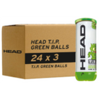 קרטון 24 קופסאות 3 כדורי טניס - Head TIP Green