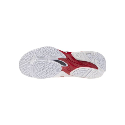 Mizuno WAVE LIGHTNING ELITE נעלי אינדור לנשים דגם בצבע לבן תמונה משנית