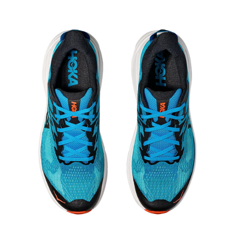 Hoka Challenger 8 - נעלי ספורט גברים הוקה צ'אלנג'ר 8 בצבע כחול סקי/לבן