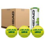 קרטון 24 קופסאות 3 כדורי טניס - Head TIP Green