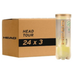 קרטון 24 קופסאות 3 כדורי טניס - Head Tour