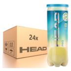 קרטון 24 קופסאות 3 כדורי טניס - Head Pro