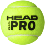 קופסת 3 כדורי פאדל - 3B HEAD PADEL PRO