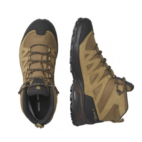 נעלי ריצה גברים דגם X Ward Leather Mid Gtx SALOMON