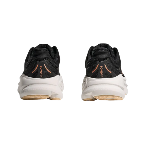 HOKA BONDI 9 - נעלי ספורט לאישה בונדי 9 בצבע שחור/רוז גולד