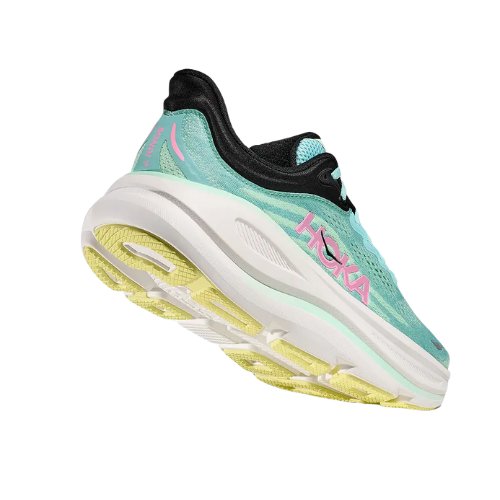 HOKA BONDI 9 - נעלי ספורט לאישה בונדי 9 בצבע כחול ספארק/מנטה תמונה משנית