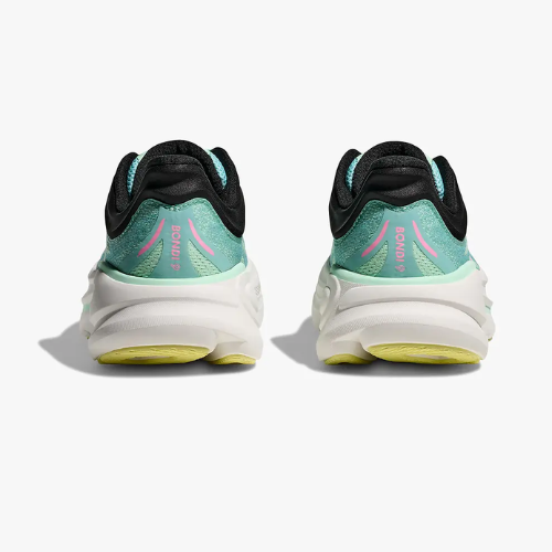 HOKA BONDI 9 - נעלי ספורט לאישה בונדי 9 בצבע כחול ספארק/מנטה