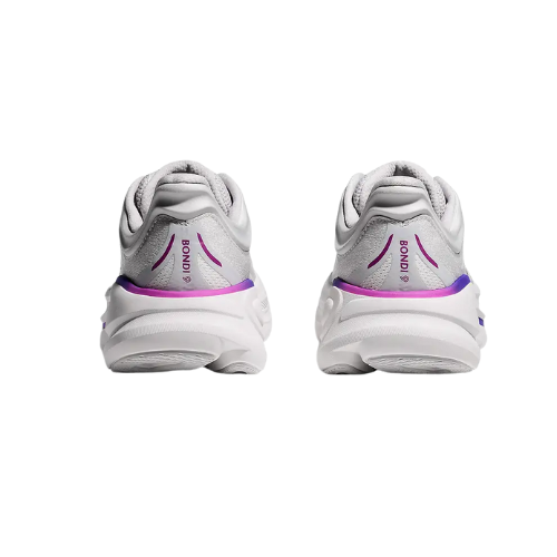 HOKA BONDI 9 - נעלי ספורט לאישה בונדי 9 בצבע אפור/לבן