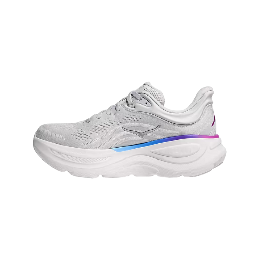 HOKA BONDI 9 - נעלי ספורט לאישה בונדי 9 בצבע אפור/לבן