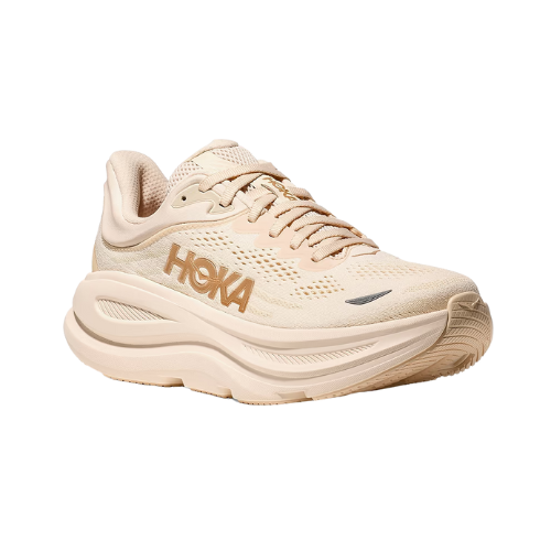HOKA BONDI WIDE 9 - נעלי ספורט לנשים בונדי 9 רחבות בצבע וניל תמונה ראשית