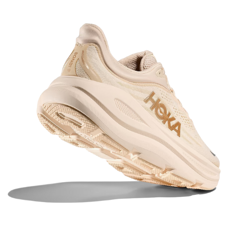 HOKA BONDI WIDE 9 - נעלי ספורט לנשים בונדי 9 רחבות בצבע וניל