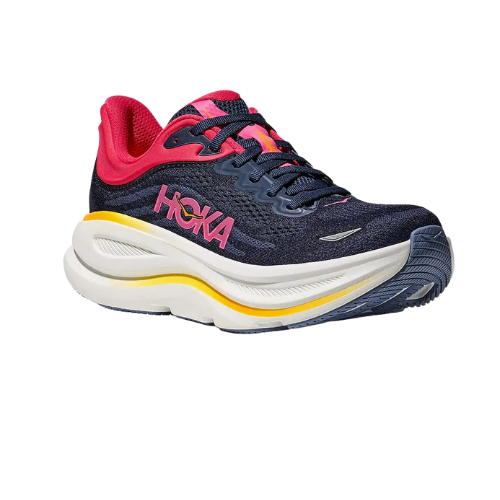 HOKA BONDI 9 - נעלי ספורט לאישה בונדי 9 בצבע נייבי/דימדומים תמונה ראשית