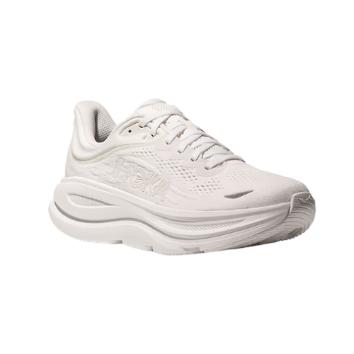 HOKA BONDI WIDE 9 - נעלי ספורט לנשים בונדי 9 רחבות בצבע לבן תמונה ראשית