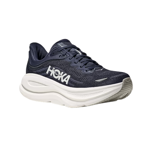 HOKA BONDI WIDE 9 - נעלי ספורט גברים בונדי 9 רחבות בצבע נייבי/לבן