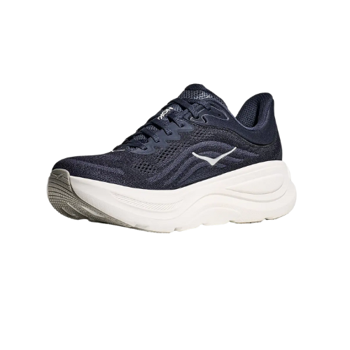 HOKA BONDI WIDE 9 - נעלי ספורט גברים בונדי 9 רחבות בצבע נייבי/לבן