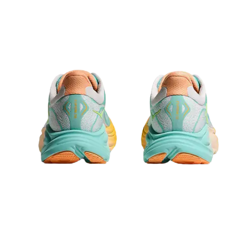 HOKA CLIFTON 10 - נעלי ספורט נשים הוקה קליפטון 10 בצבע כחול מנצנץ/לבן